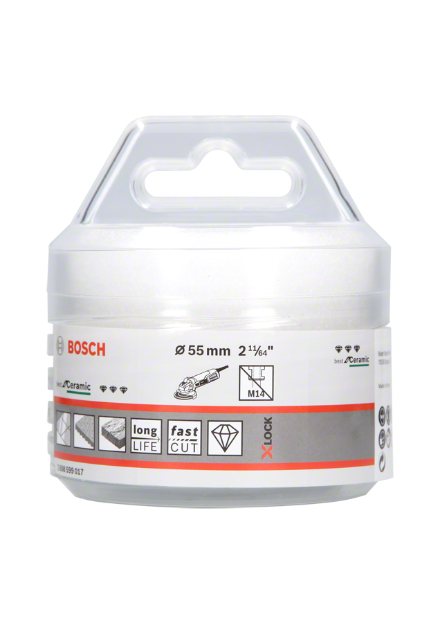 Bosch PRO Ceramic Dry X-LOCK Elmas Delici Uç 55mm