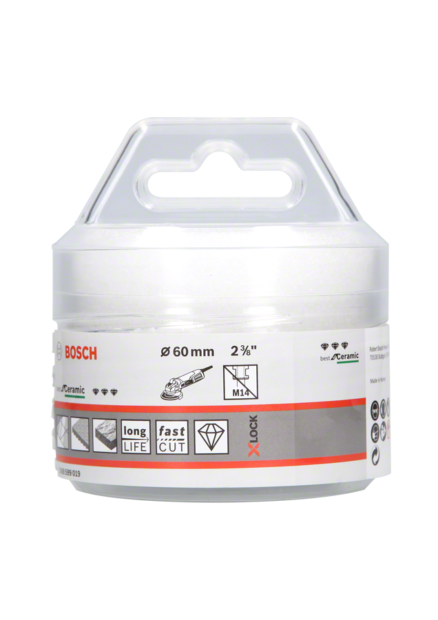 Bosch PRO Ceramic Dry X-LOCK Elmas Delici Uç 60mm