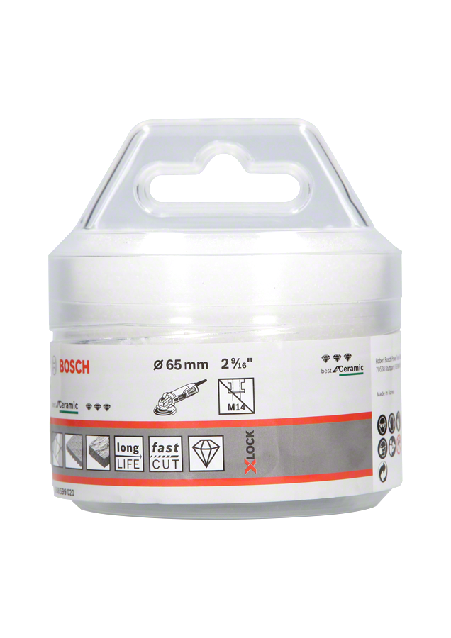 Bosch PRO Ceramic Dry X-LOCK Elmas Delici Uç 65mm
