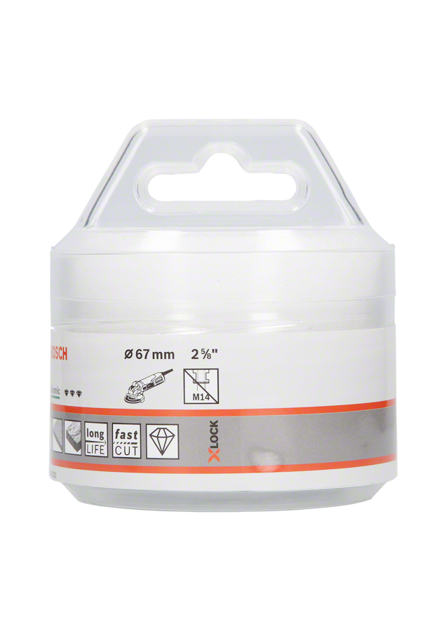 Bosch PRO Ceramic Dry X-LOCK Elmas Delici Uç 67mm