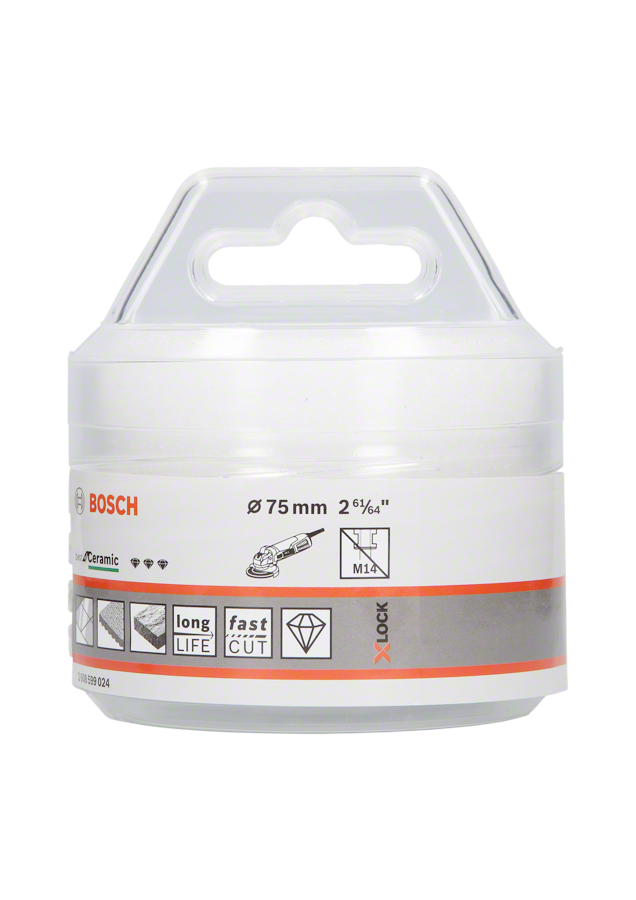 Bosch PRO Ceramic Dry X-LOCK Elmas Delici Uç 75mm