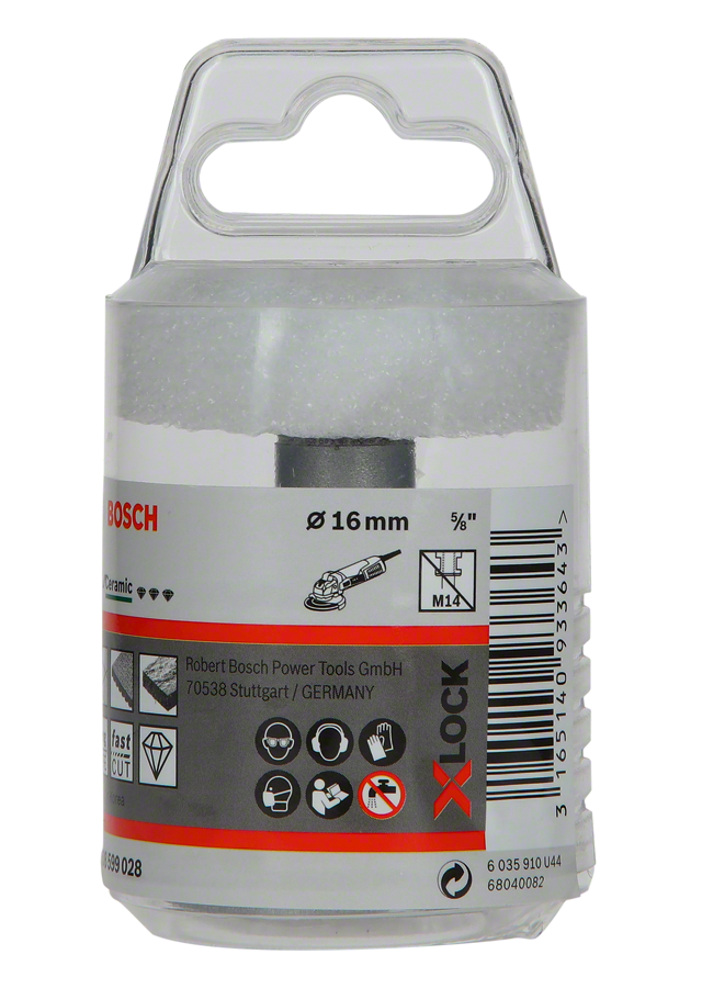 Bosch PRO Ceramic Dry X-LOCK Elmas Delici Uç 16mm