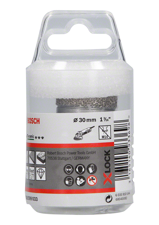 Bosch PRO Ceramic Dry X-LOCK Elmas Delici Uç 30mm