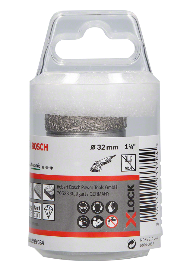 Bosch PRO Ceramic Dry X-LOCK Elmas Delici Uç 32mm