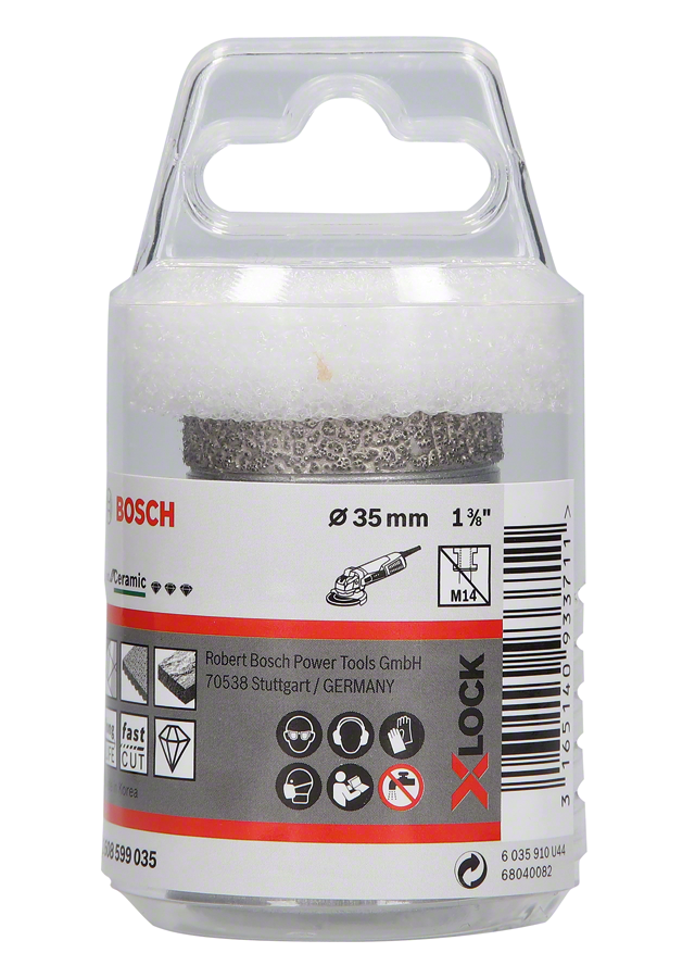 Bosch PRO Ceramic Dry X-LOCK Elmas Delici Uç 35mm