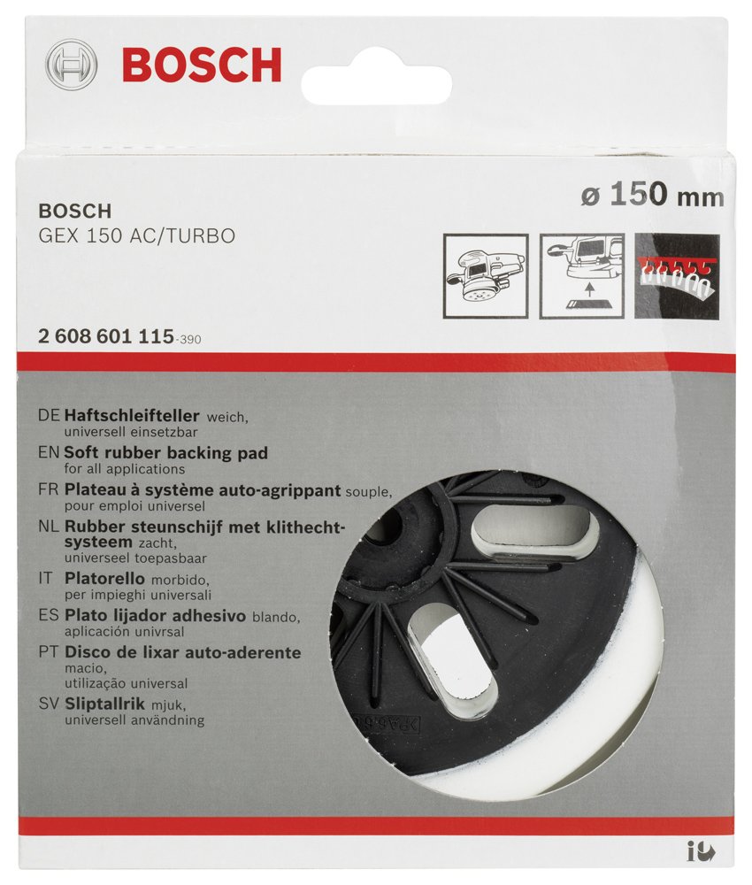 Bosch Zımpara Tabanı 6D-Y 150mm GEX150AC/AVE/T