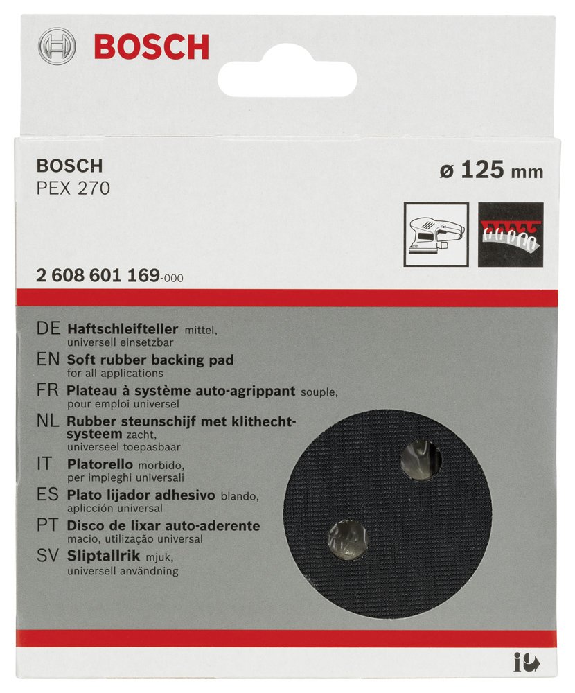 Bosch Zımpara Tabanı 8D-O 125mm PEX270A/AE