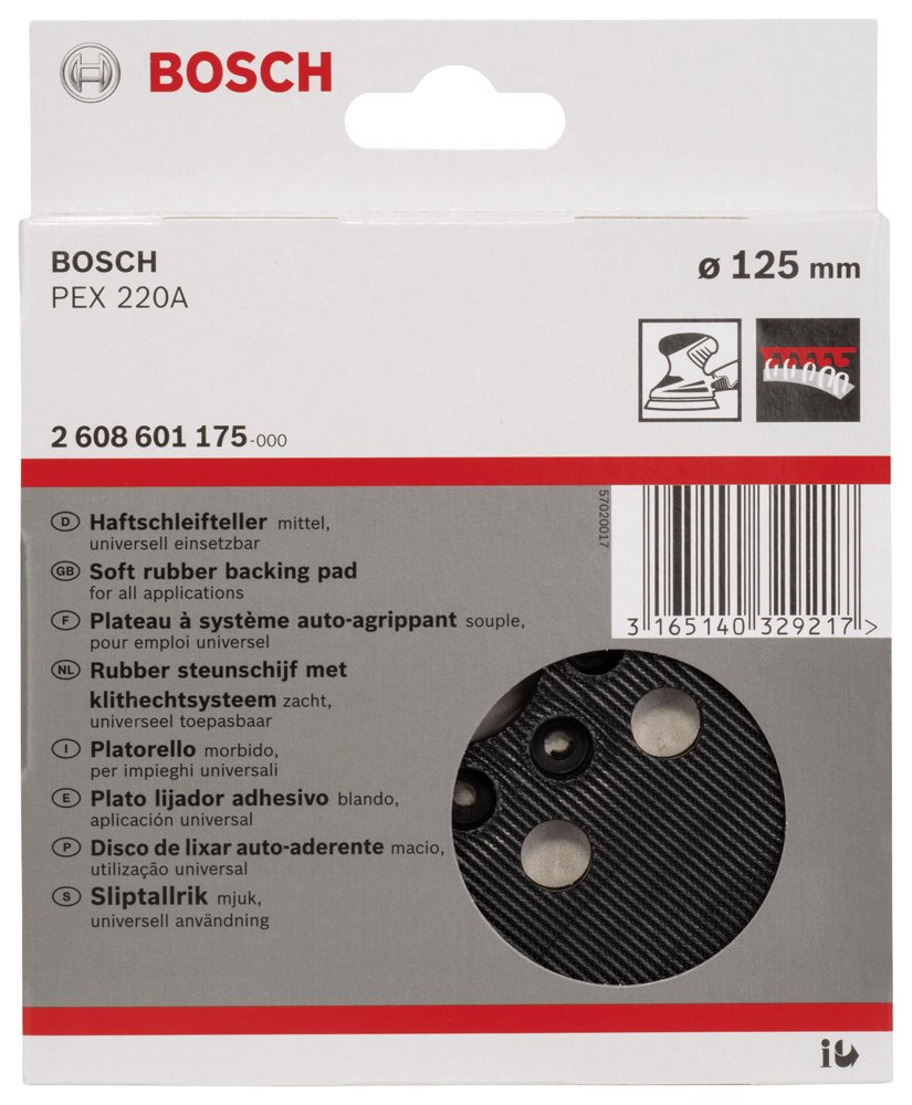 Bosch Zımpara Tabanı 8D-O 125mm PEX220A