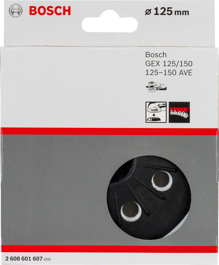 Bosch Zımpara Tabanı 8D-O 125mm GEX125-150AVE