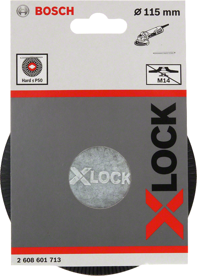 Bosch PRO X-LOCK 115 mm Fiber Disk Hard Taban