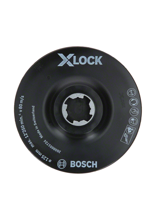 Bosch PRO X-LOCK SCM Merkez Delikli Taban 125 mm