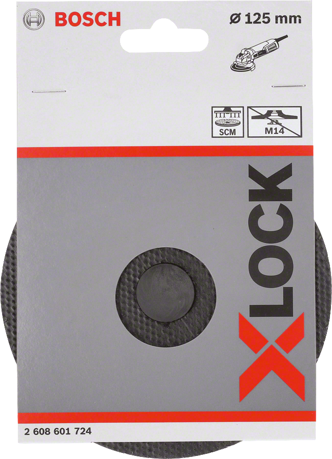 Bosch PRO X-LOCK SCM Merkez Delikli Taban 125 mm