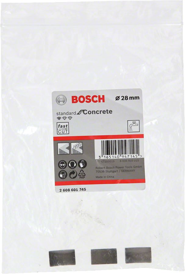 Bosch PRO Elmas Karot Segmanı Ø28mm 3 lü