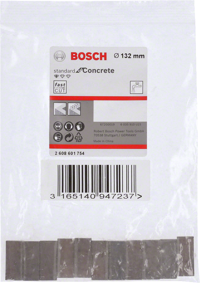 Bosch PRO Elmas Karot Segmanı Ø132mm 11 li