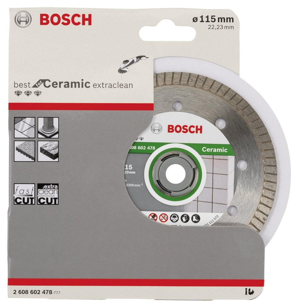 Bosch PRO Ceramic Elmas Kesme Disk 115*22,23mm