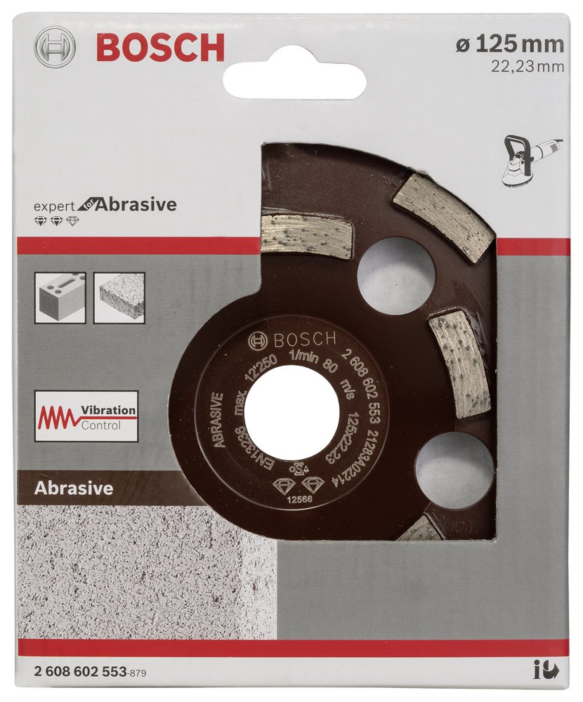 Bosch PRO Abrasive Çanak Disk 125 mm