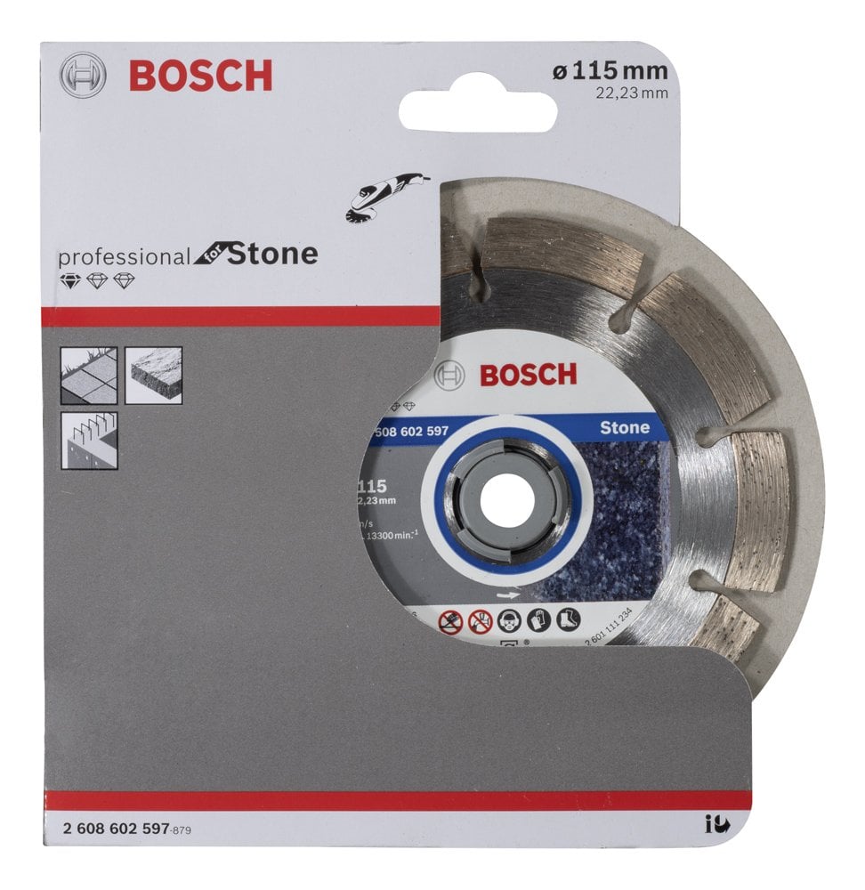 Bosch Elmas Kesme Disk SFStone 115*22,23mm