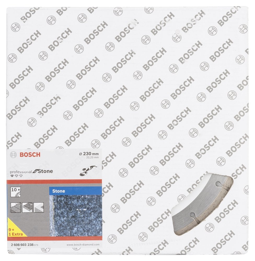 Bosch Elmas Kesme Disk SFStone 230*22,23mm 9+1