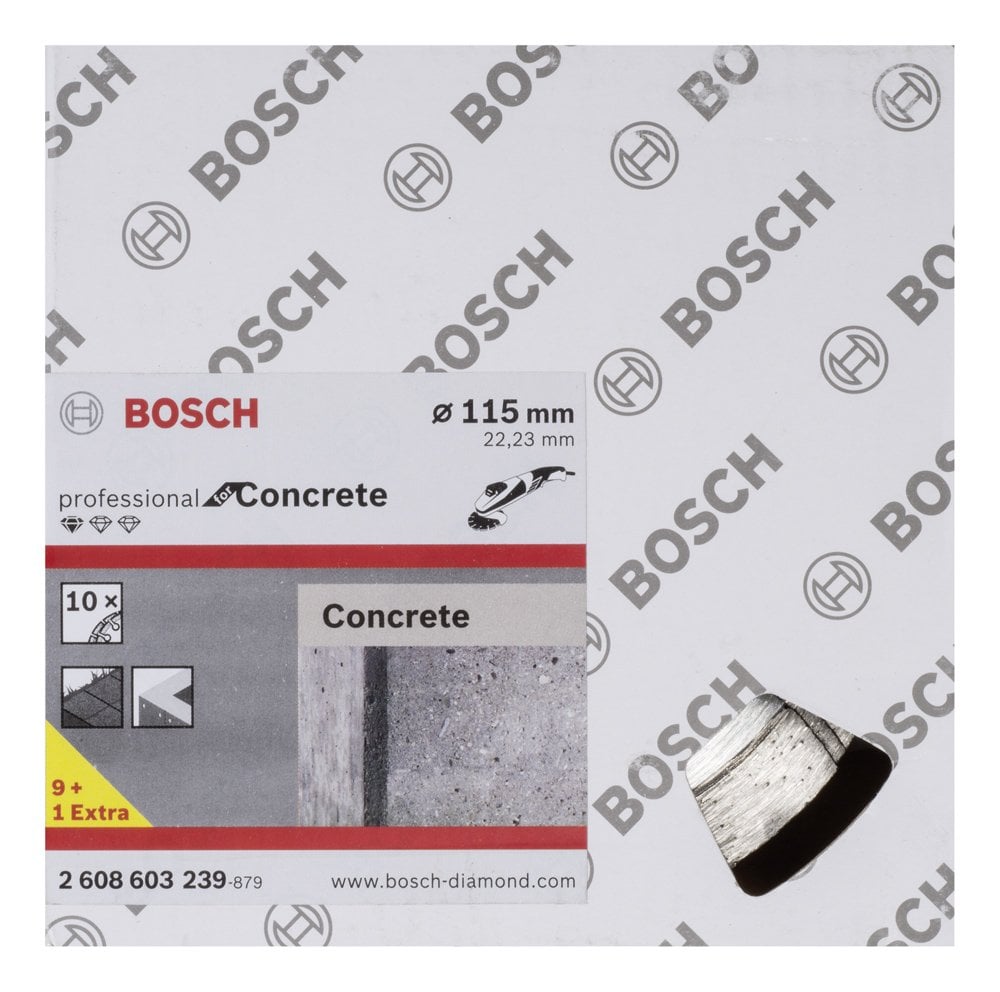Bosch Elmas Kesme Disk SFConcr 115*22,23mm 9+1