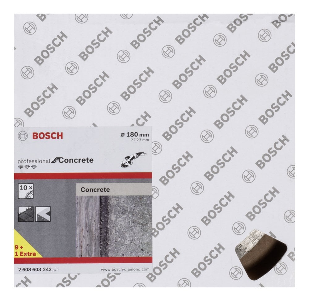 Bosch Elmas Kesme Disk SFConcr 180*22,23mm 9+1