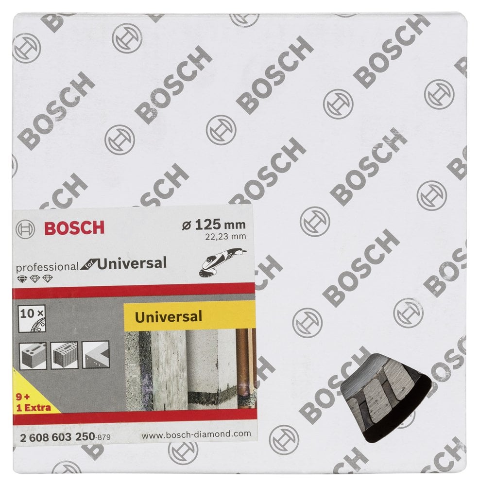 Bosch Elmas Kesme Disk SFUnivT 125*22,23mm 9+1