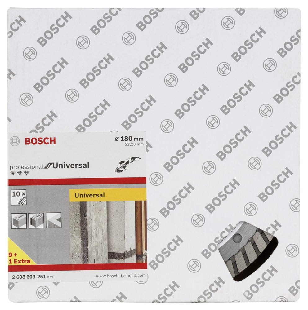 Bosch Elmas Kesme Disk SFUnivT 180*22,23mm 9+1
