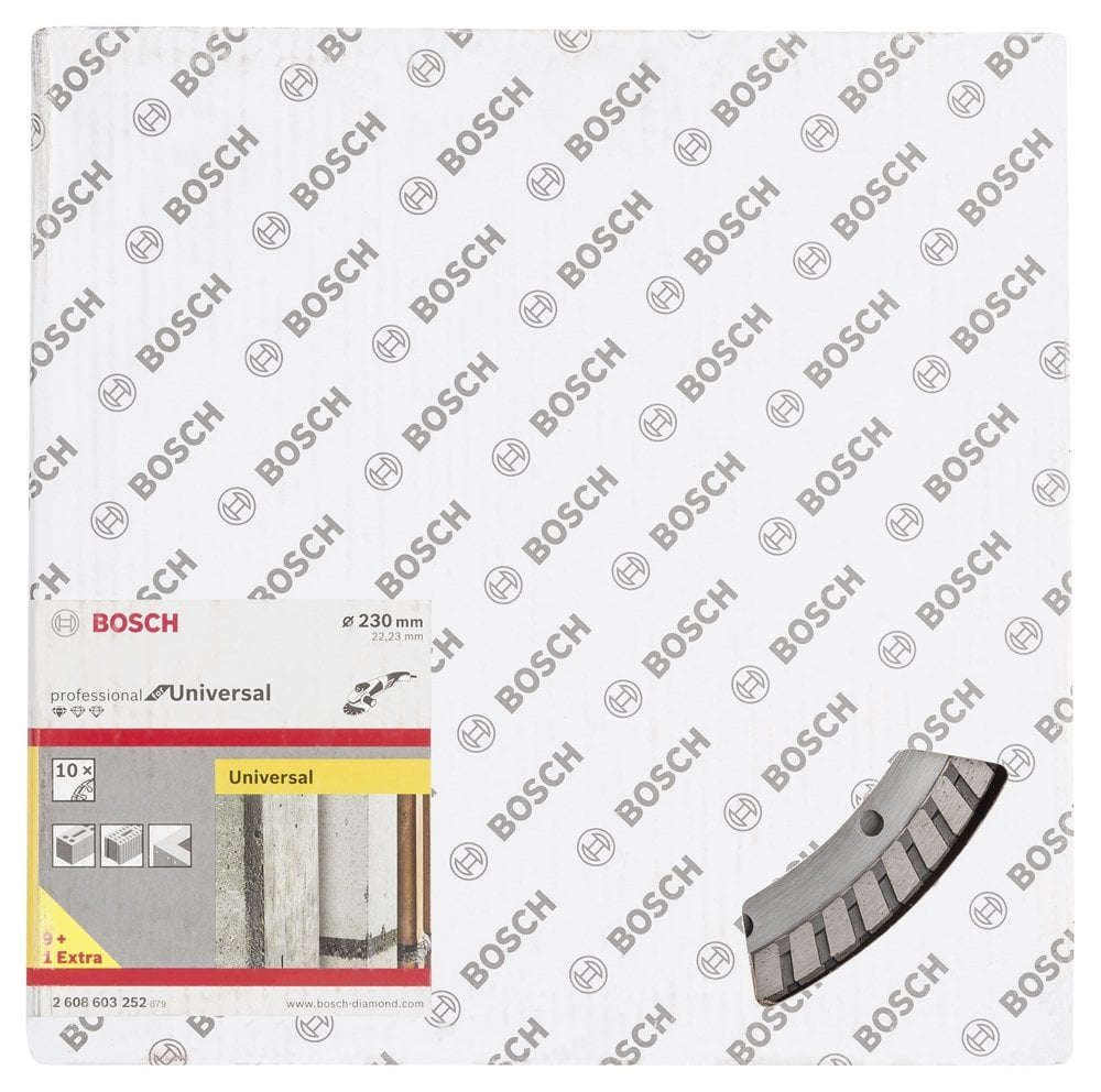 Bosch Elmas Kesme Disk SFUnivT 230*22,23mm 9+1