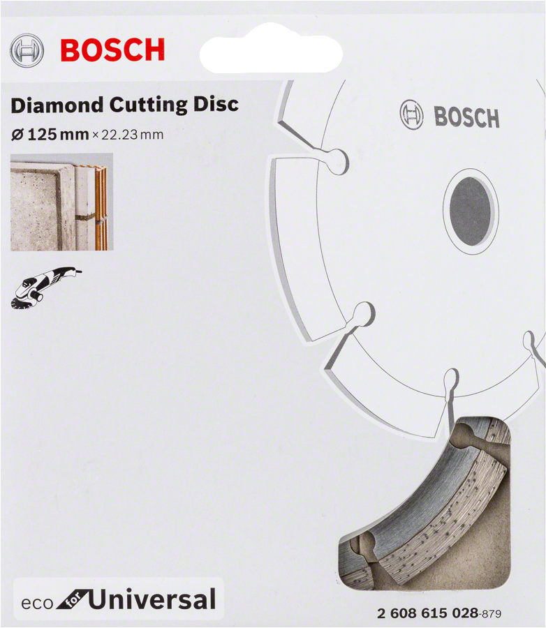 Bosch Elmas Kesme Disk EFUniv 125*22,23mm