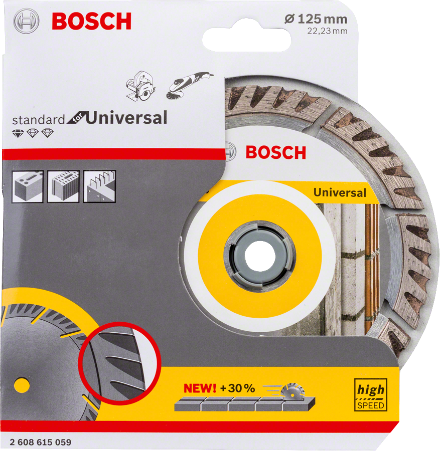 Bosch PRO Multi Material Elmas Kesme Disk 125*22,23mm