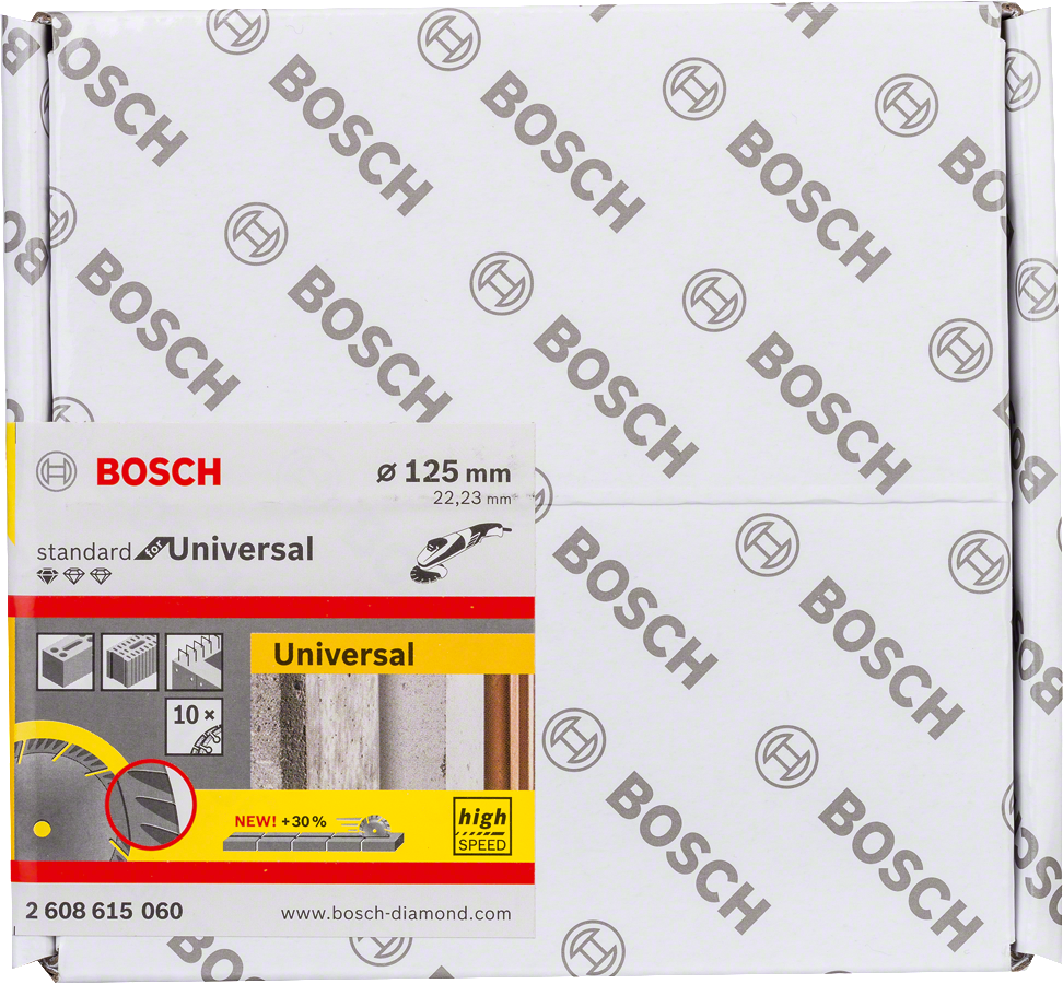 Bosch PRO Multi Material Elmas Kesme Disk 125*22,23mm 9+1