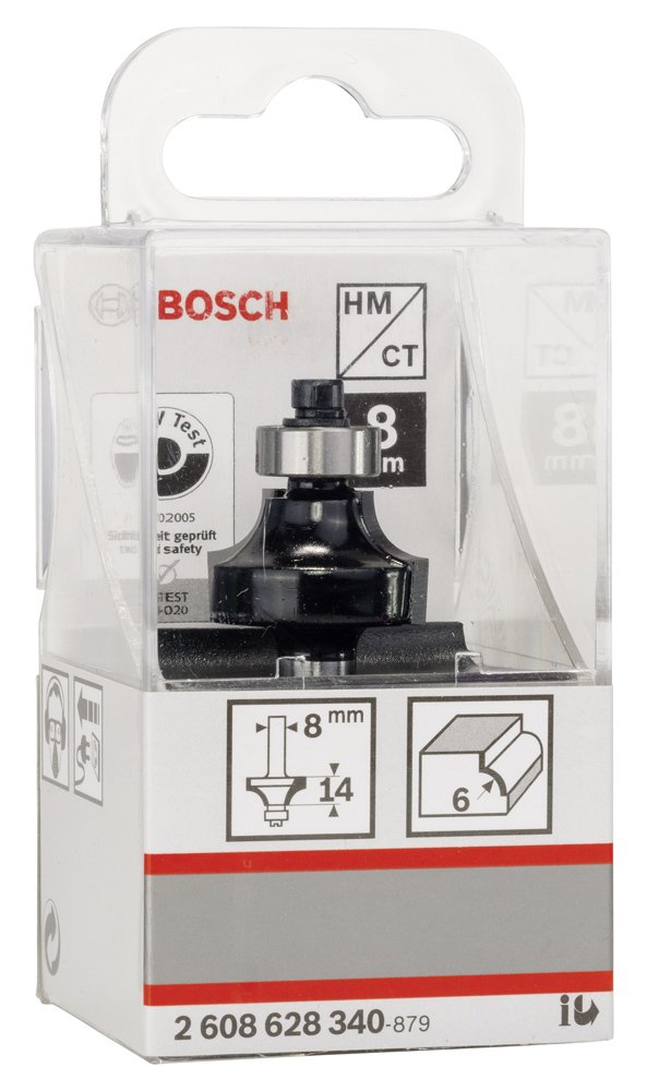 Bosch SDW Yuvarlama Freze Ucu 8*6*53 mm