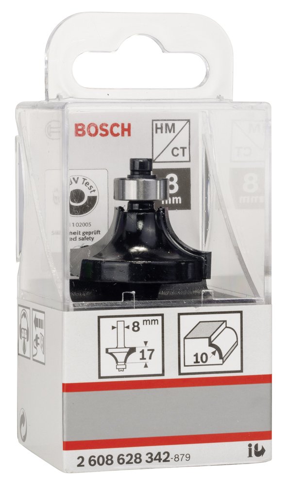 Bosch SDW Yuvarlama Freze Ucu 8*10*57 mm