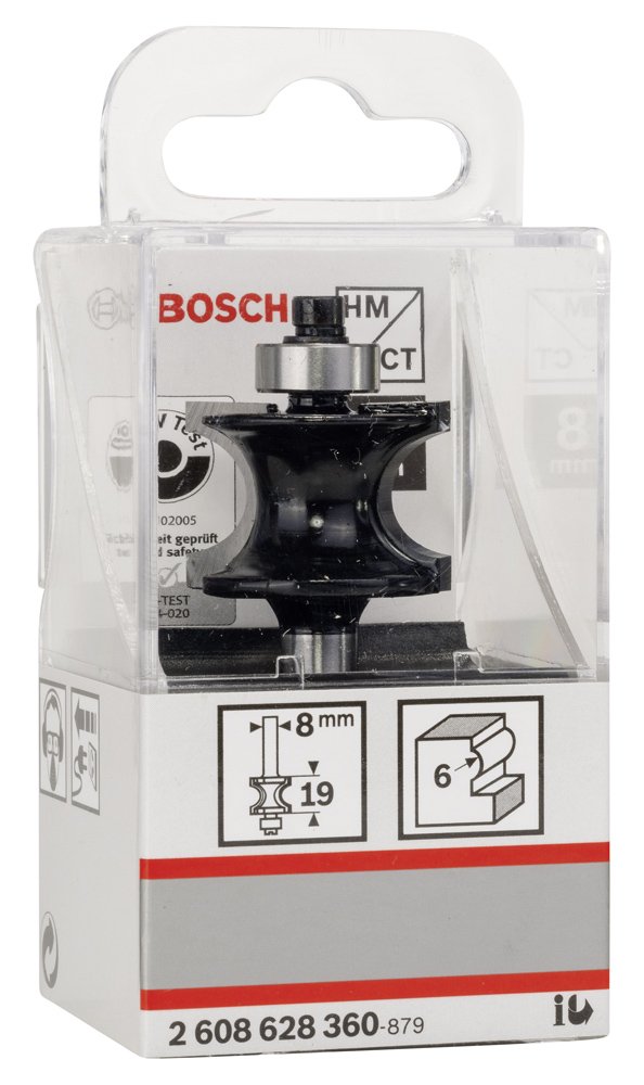 Bosch SDW Yarım Çubuk Freze Ucu 8*19*63 mm