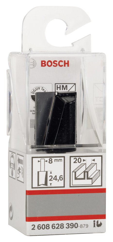 Bosch SDW Çift Oluklu Düz Freze Ucu 8*20*56mm