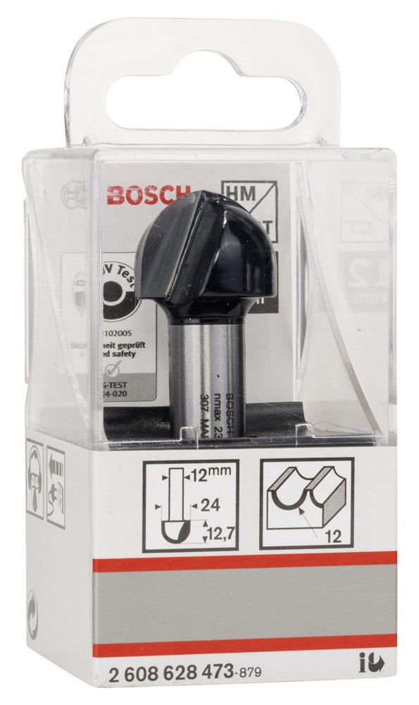 Bosch SDW Yarımay Freze Ucu 12*24*57*12 mm