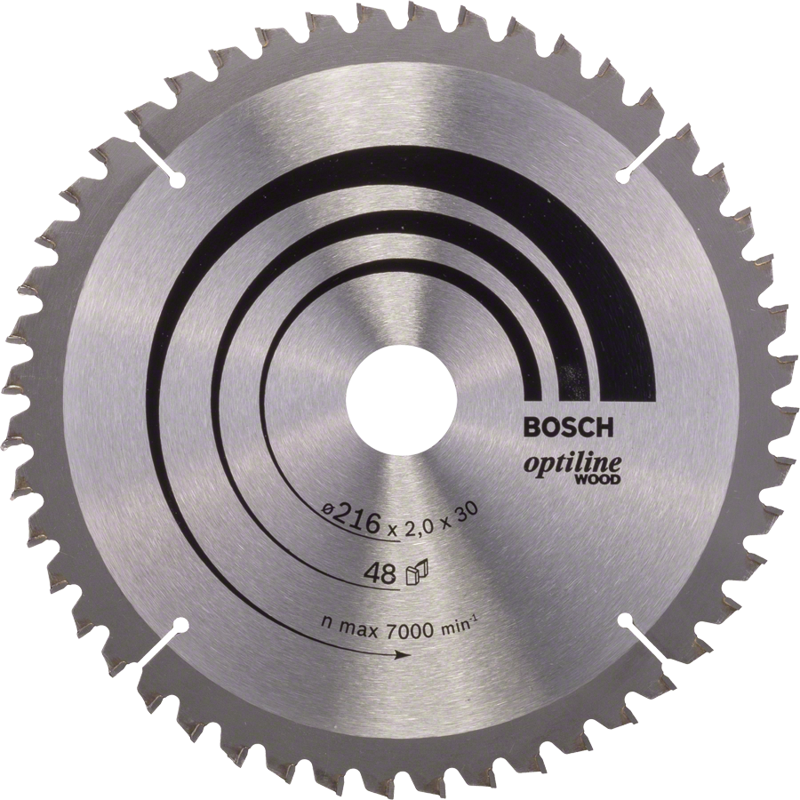 Bosch PRO Wood Daire Test. Bıç. 216*30 48 D G