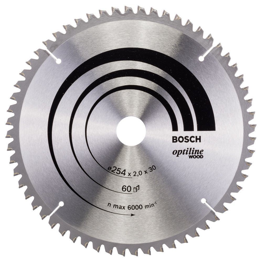Bosch PRO Wood Daire Test. Bıç. 254*30 mm 60 D G