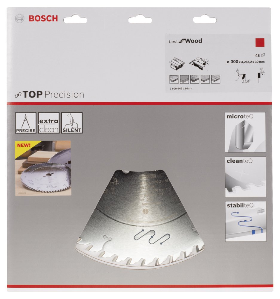 Bosch BFW Daire Test.Bıç. 300*30 mm 48 D T