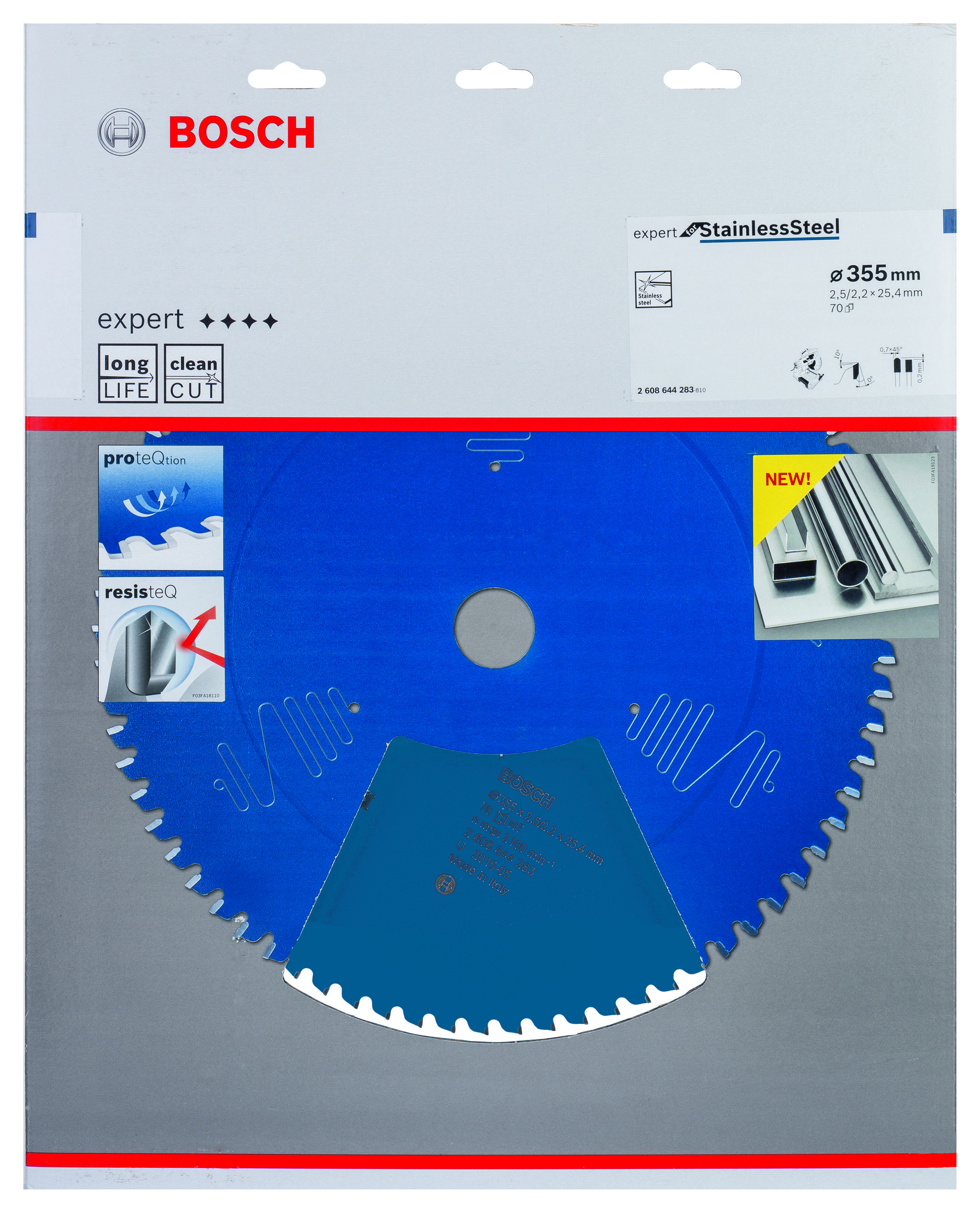 Bosch EXSST Daire Test. Bıç. 355* 70 mm D T