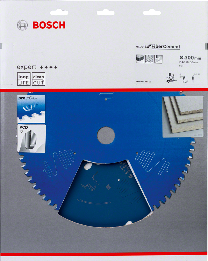 Bosch EXFCT Daire Test. Bıç. 300*30 mm 8 D G