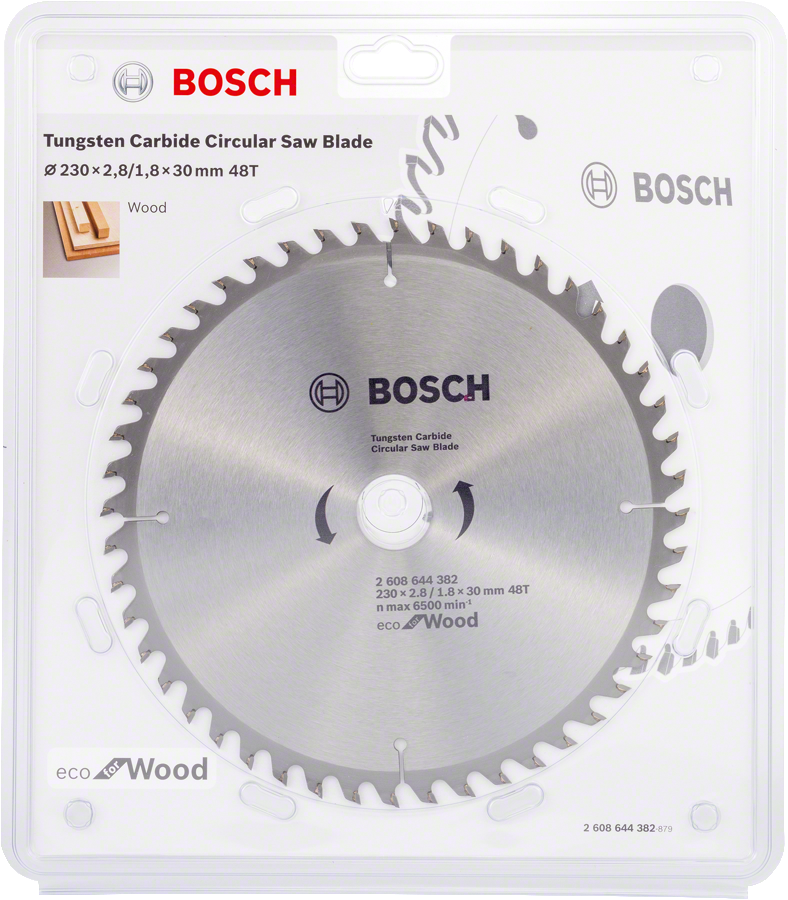 Bosch ECOW Daire Test. Bıç. 230*30 mm 48 D E
