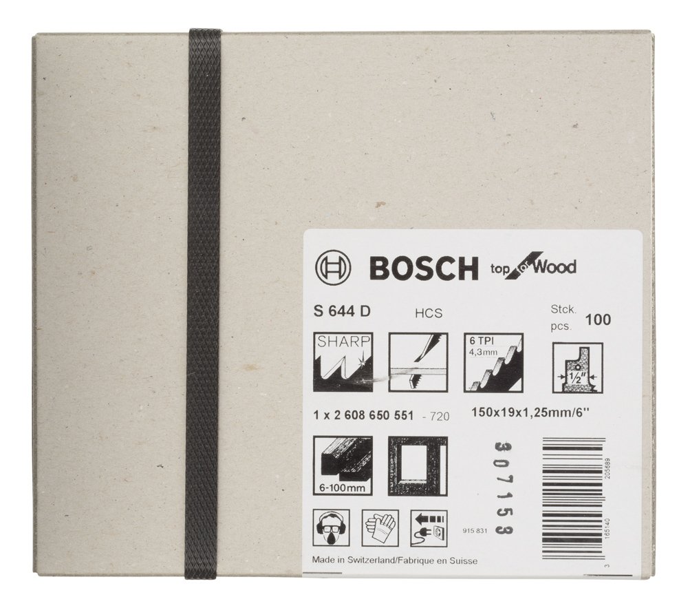 Bosch Panter Testere TopforWood S644D 100 lü
