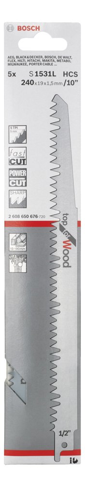Bosch Panter Testere TopforWood S1531L 5 li