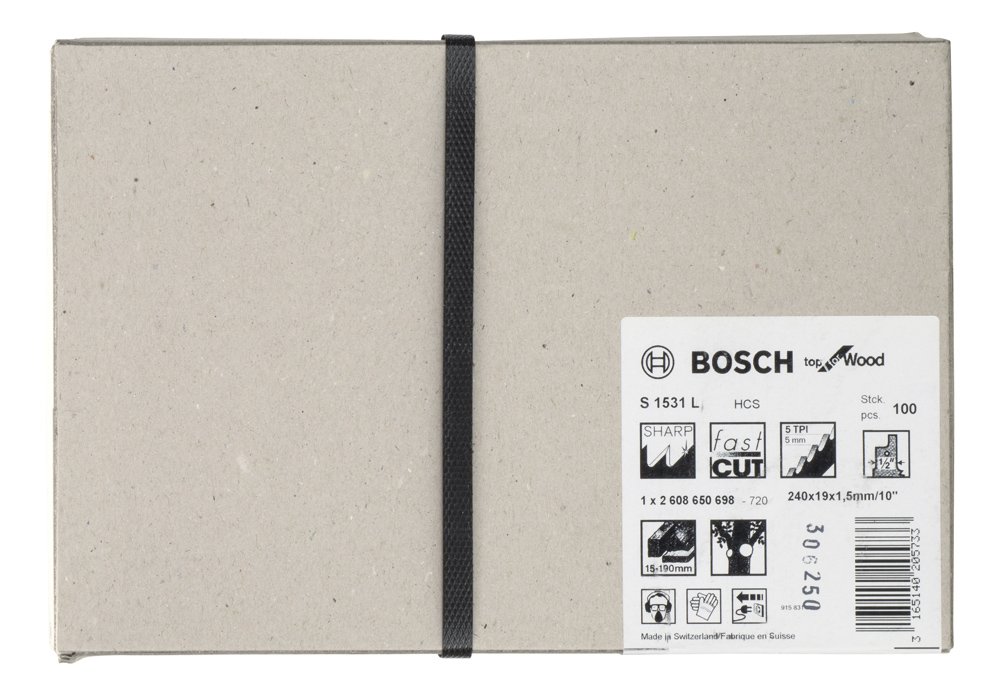 Bosch Panter Testere TopforWood S1531L 100 lü