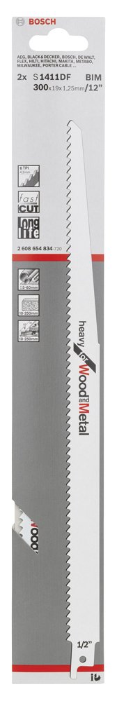 Bosch Panter Testere HeavyforW&M S1411DF 2 li