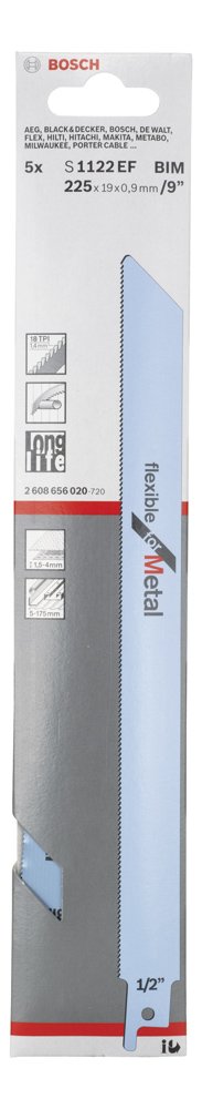 Bosch Panter Testere FlexforMetal S1122EF 5 li
