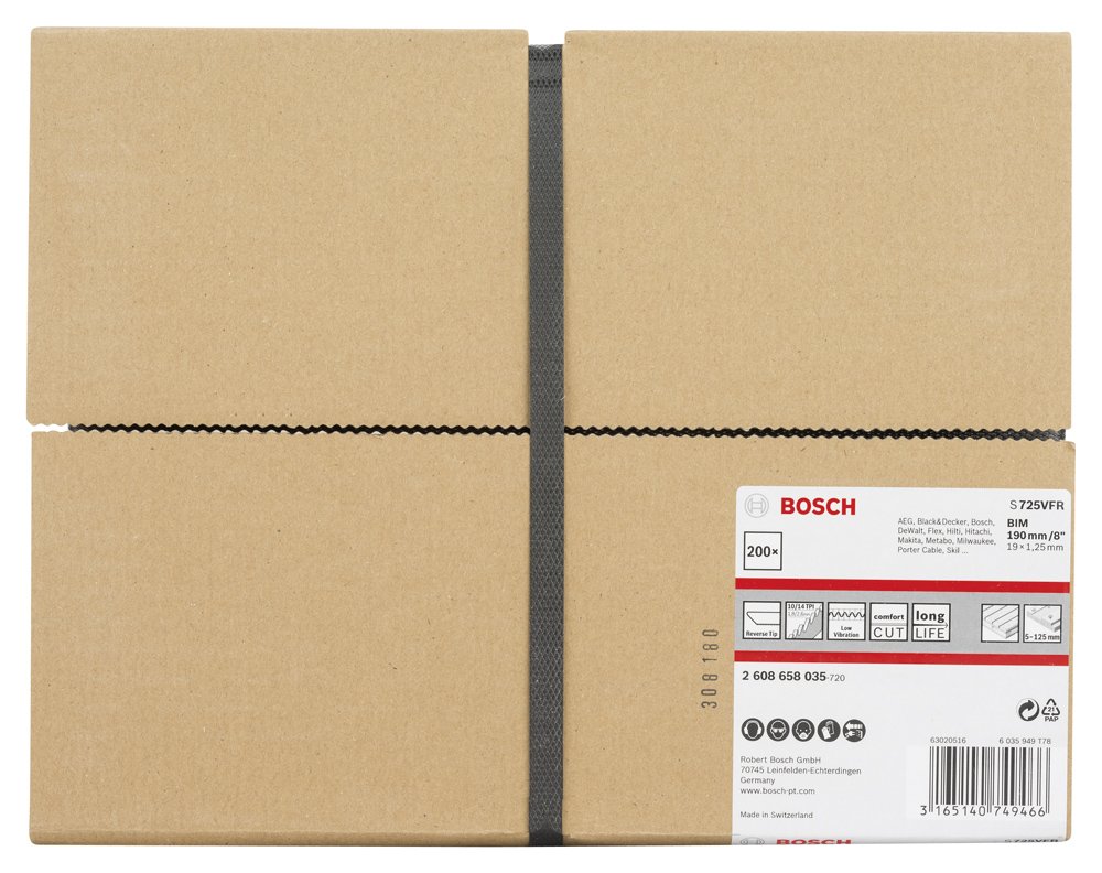 Bosch PRO Pallet Repair Panter Testere S725VFR 200 lü