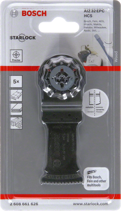 Bosch Starlock Testere Ucu WO AIZ 32 EPC 5 li