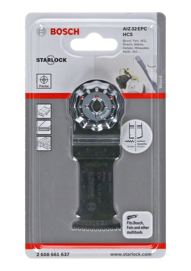 Bosch Starlock Testere Ucu WO AIZ 32 EPC 1 li