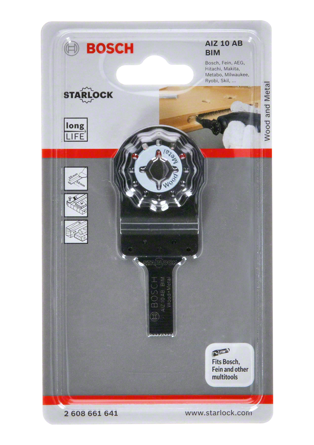 Bosch Starlock Testere Ucu WM AIZ 10 AB 1 li